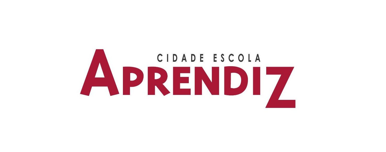 Logotipo do Cidade Escola Aprendiz, com a palavra aprendiz escrita em vermelho e a letra Z em destaque.